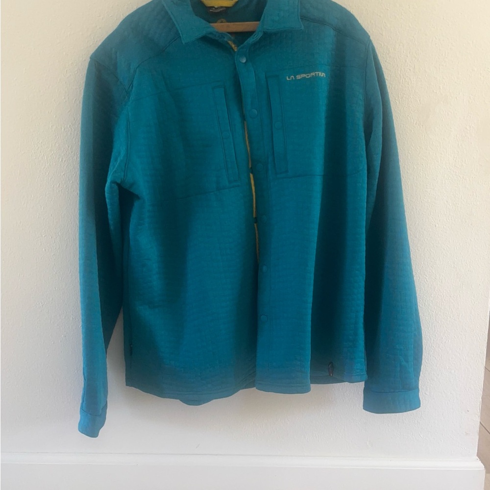 La Sportiva Teal Long Sleeve Shirt